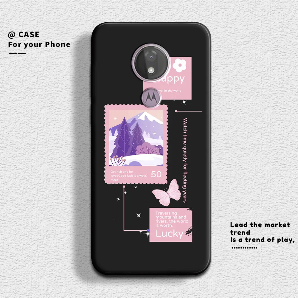 Cute Panda Soft Silicone Shockproof Phone Case - Cartoon Protective Cover for Motorola Moto G7 Power
