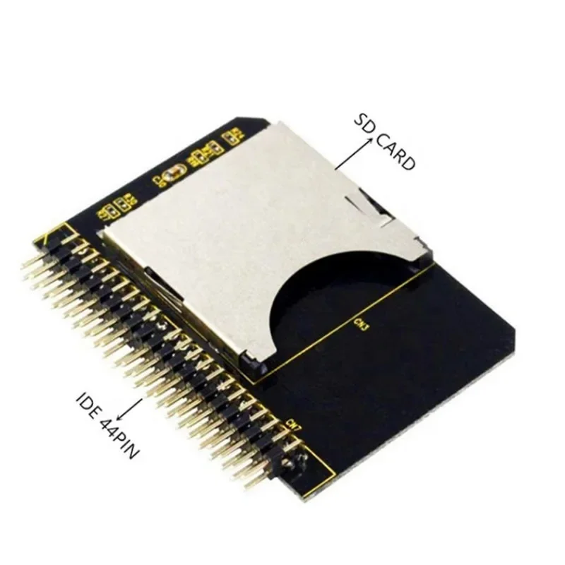 SD-IDE 2.5 44 �� ����� SDHC/SDXC/MMC-IDE 2.5 ��ġ 44 �� ���� ��ȯ�� ī�� ��� (PC ��Ʈ�� ���� Arduino ��)
