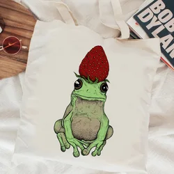 Strawberry Reusable Eco - Friendly Shopping Tote Bag (1)