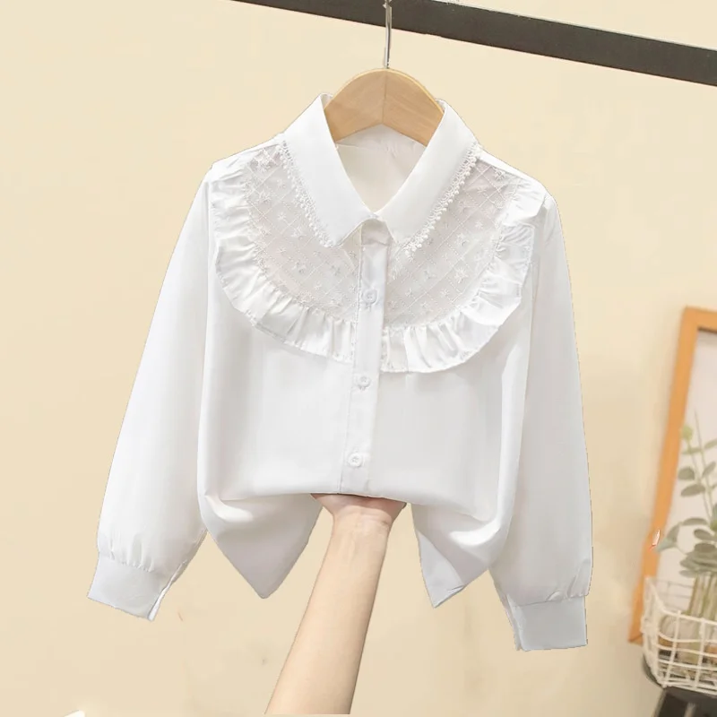 Girls Baby's Kids Blouse Coat Jacket Outwear Elegant Spring Autumn Shirts Cotton Gift Party Sunscreen Children's Clothing