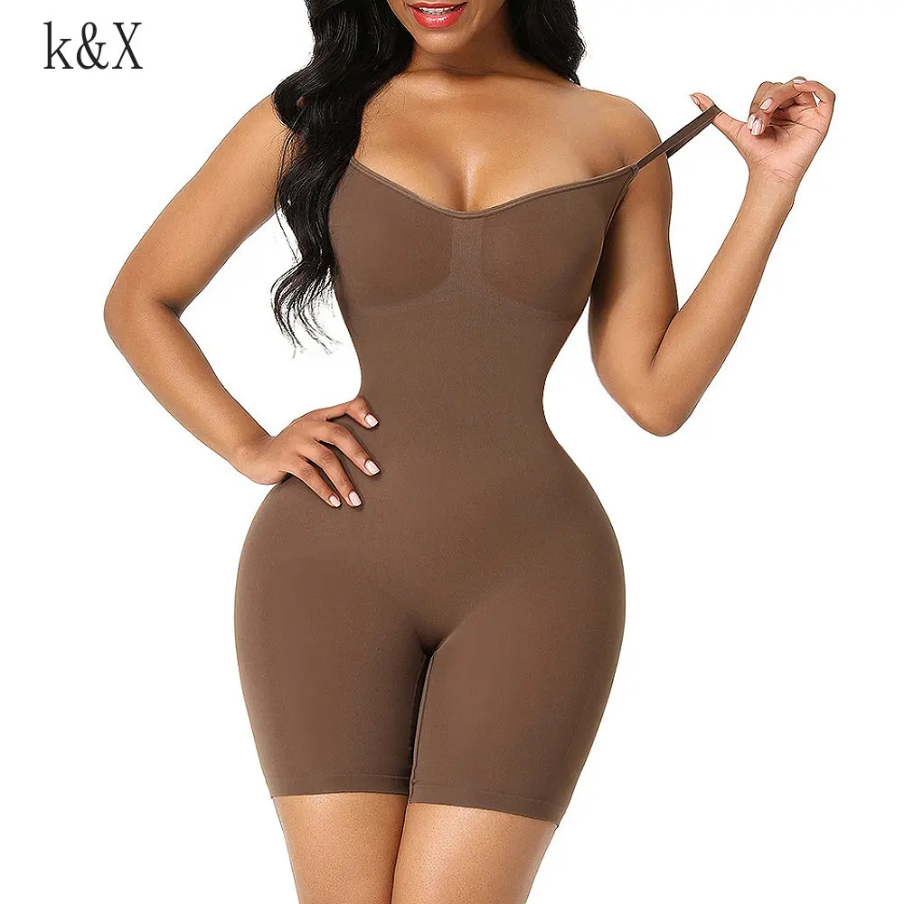 

Fajas Colombianas Women's Shapewear Slim Body Shaper Shaping Stomach Women Bodysuit Waist Trainer Slimming Hip Lift Sexy Girdle