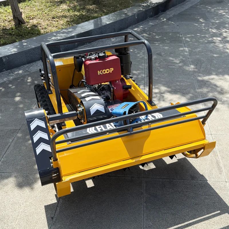 Tosaerba da giardino Flail di vendita caldo personalizzato - Nuovo modello RC multifunzionale per la manutenzione delle aziende agricole - immagine 2