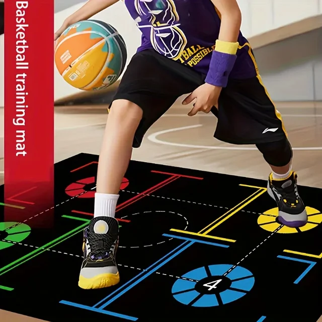 Basketball training mat anti-slip soundproof diatom mud youth indoor ball control training dribble training