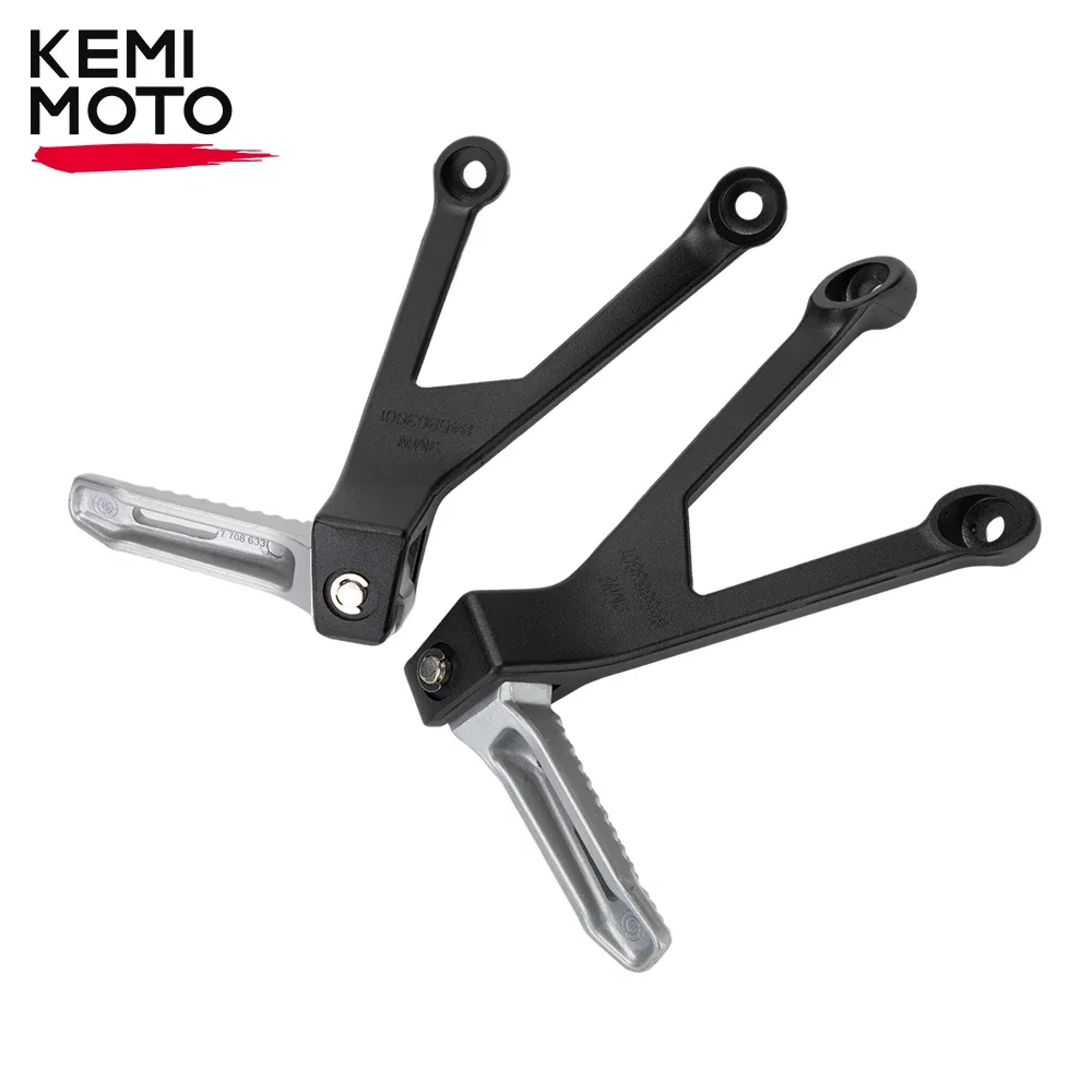 Rear Footpegs For BMW S1000RR M1000RR Motorcycle Accessories Passenger Pedal Footrest Aluminum Foot Peg motorcycle accessories motorcycle foot pedals motorcycle footrests