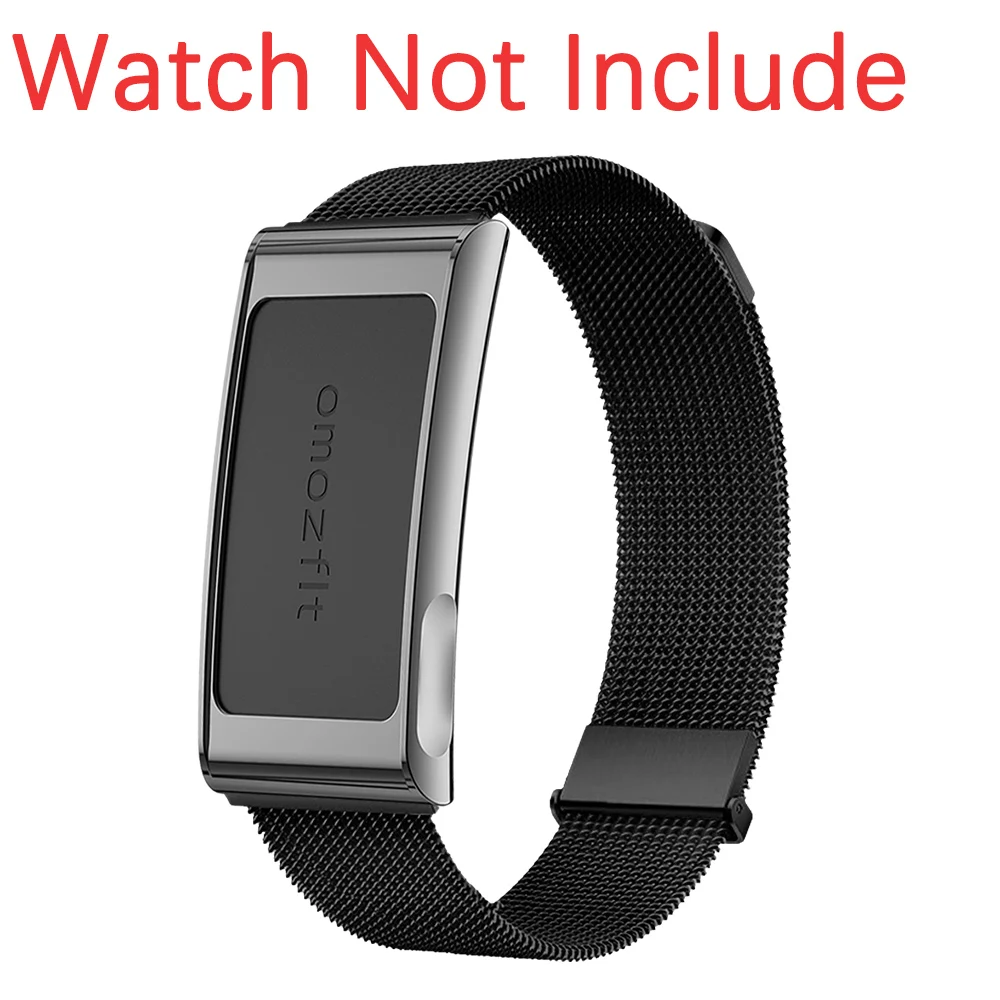 Premium 2PC Milanese Strap with Metal Hollow Protective Frame - Stylish Watch Accessories