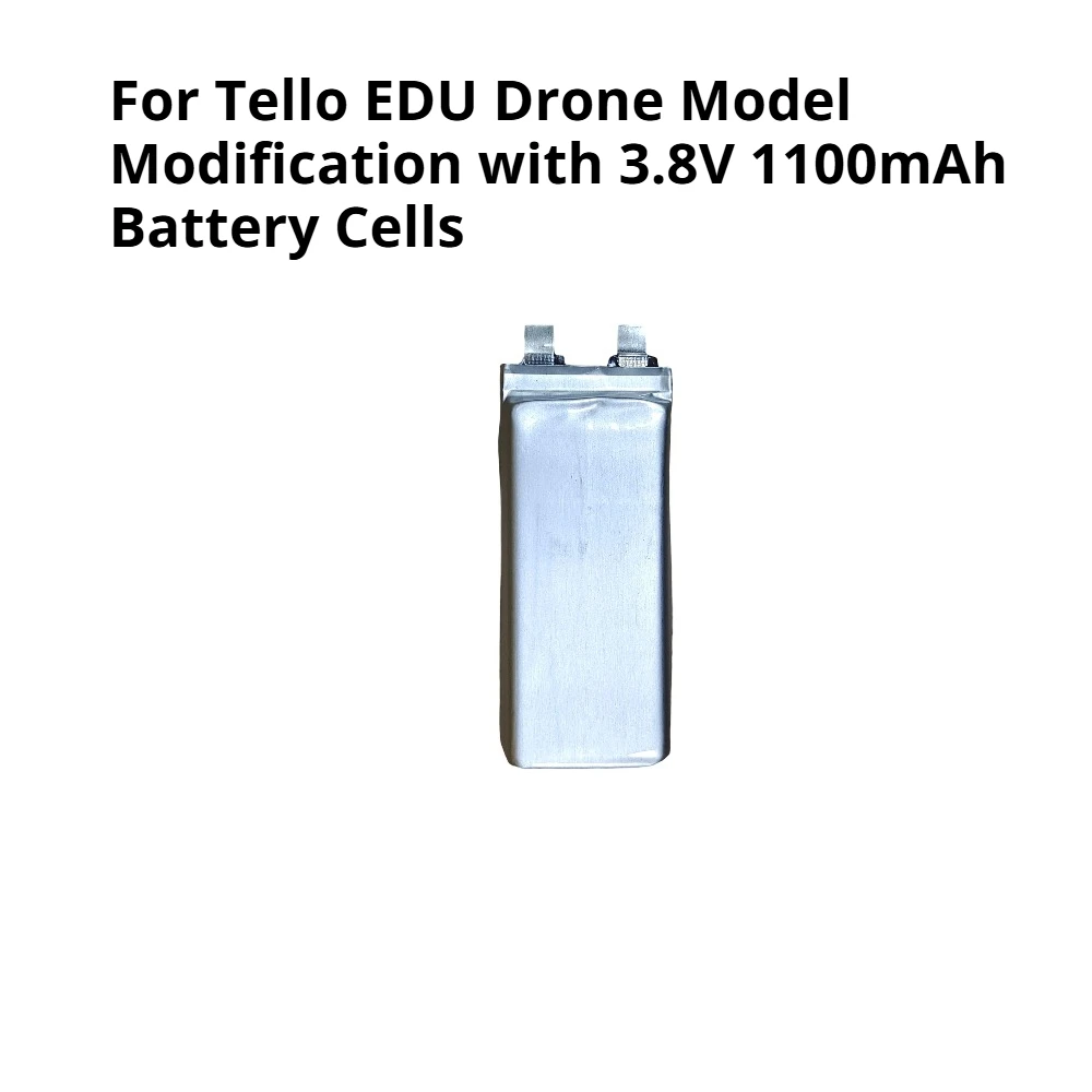 Batterie Drone Tello EDU 3.8V 1100mAh - Lot de 1 à 4