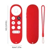 Silicone Case for Chromecast for -Google TV 2020 Voice Remote Shockproof Protective Cover for 2020 Chromecast Voice Remote 6