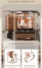Roaster Coffee Machine 110V Home Coffee Roasters Vintage Household Smokeless Coffe Roaster Noiseless Home GN658TB 6