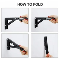 Folding Shelf Bracket 2 Pcs