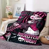 3D Monster High Anime Cartoon Blanket,Soft Throw Blanket for Home Bedroom Bed Sofa Picnic Travel Office Rest Cover Blanket Kids 3