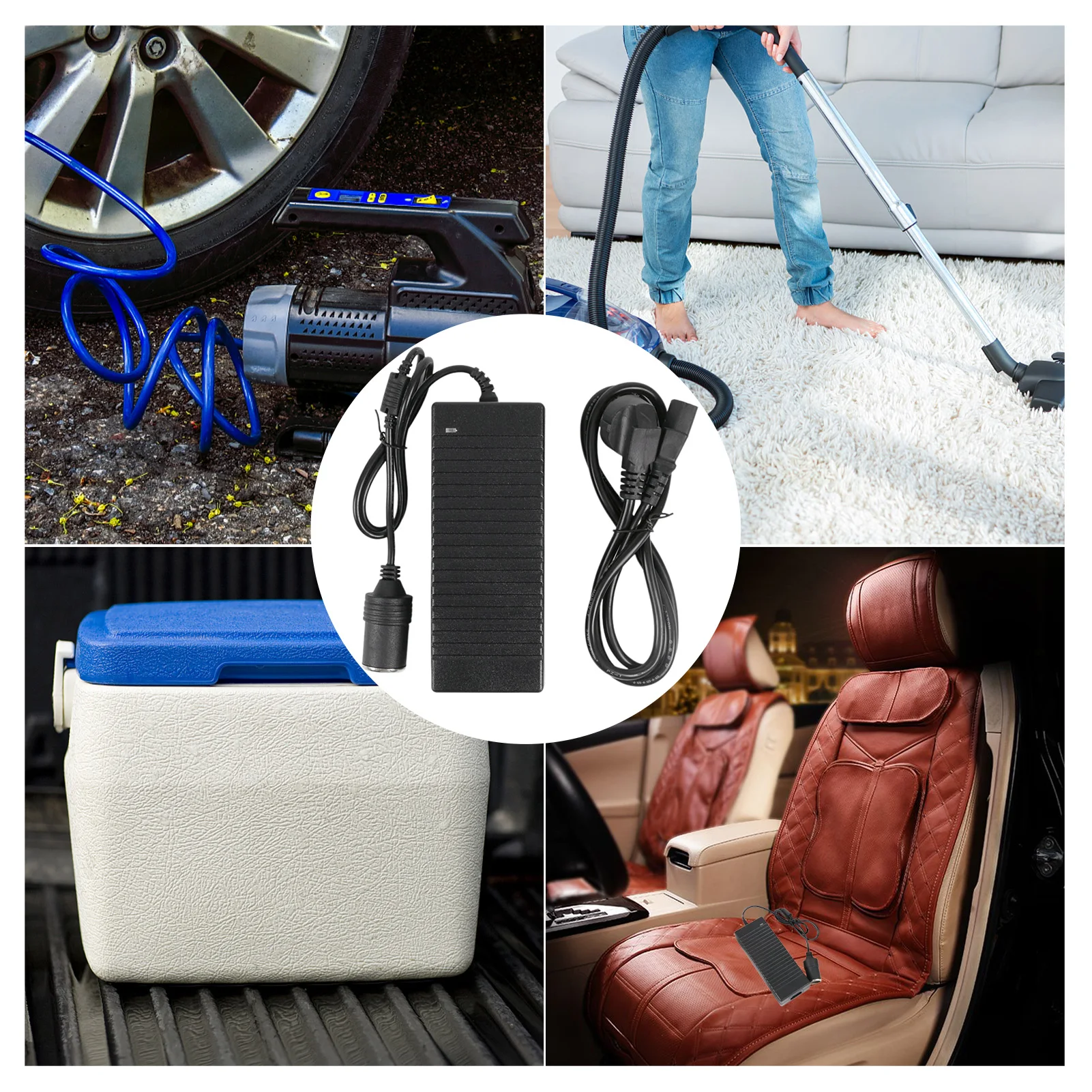 Car Power Adapter Inverter AC 110-220V To DC 12V 6A 8A 10A Auto Converter Inversor Car Cigarettes Lighter Converter Inverter