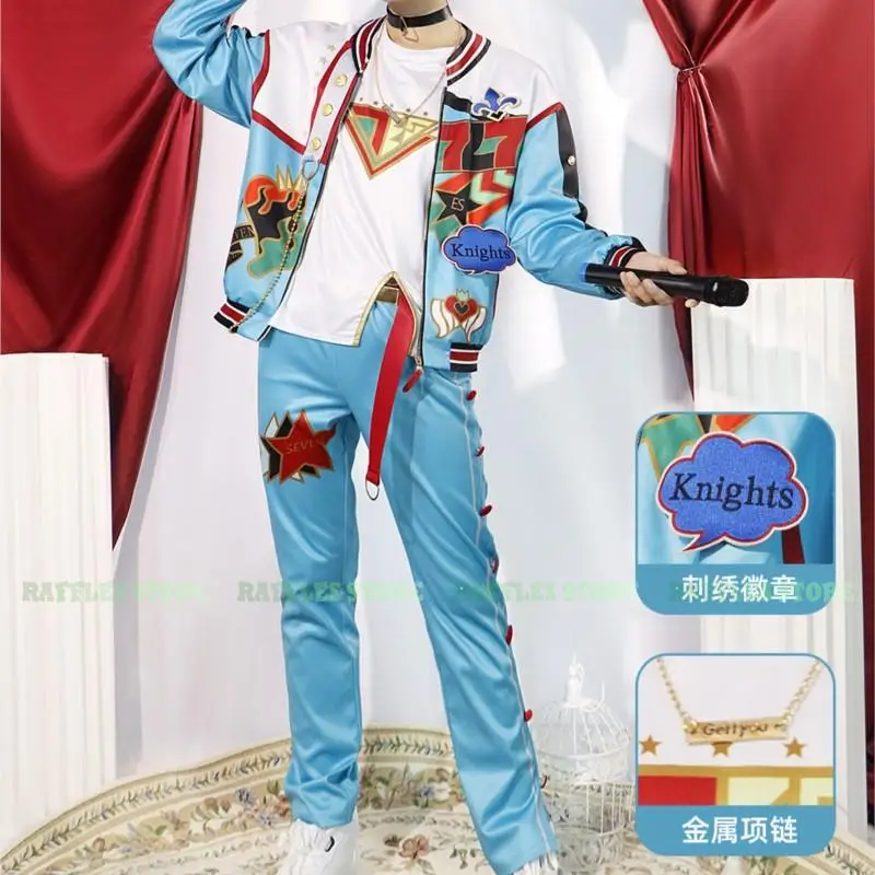 

Ensemble Stars 7th Anniversary Cosplay Costume Team Uniforms Top Pants Suit ES2 Anime Cosplay Uniform Full Set Unisex Clothes