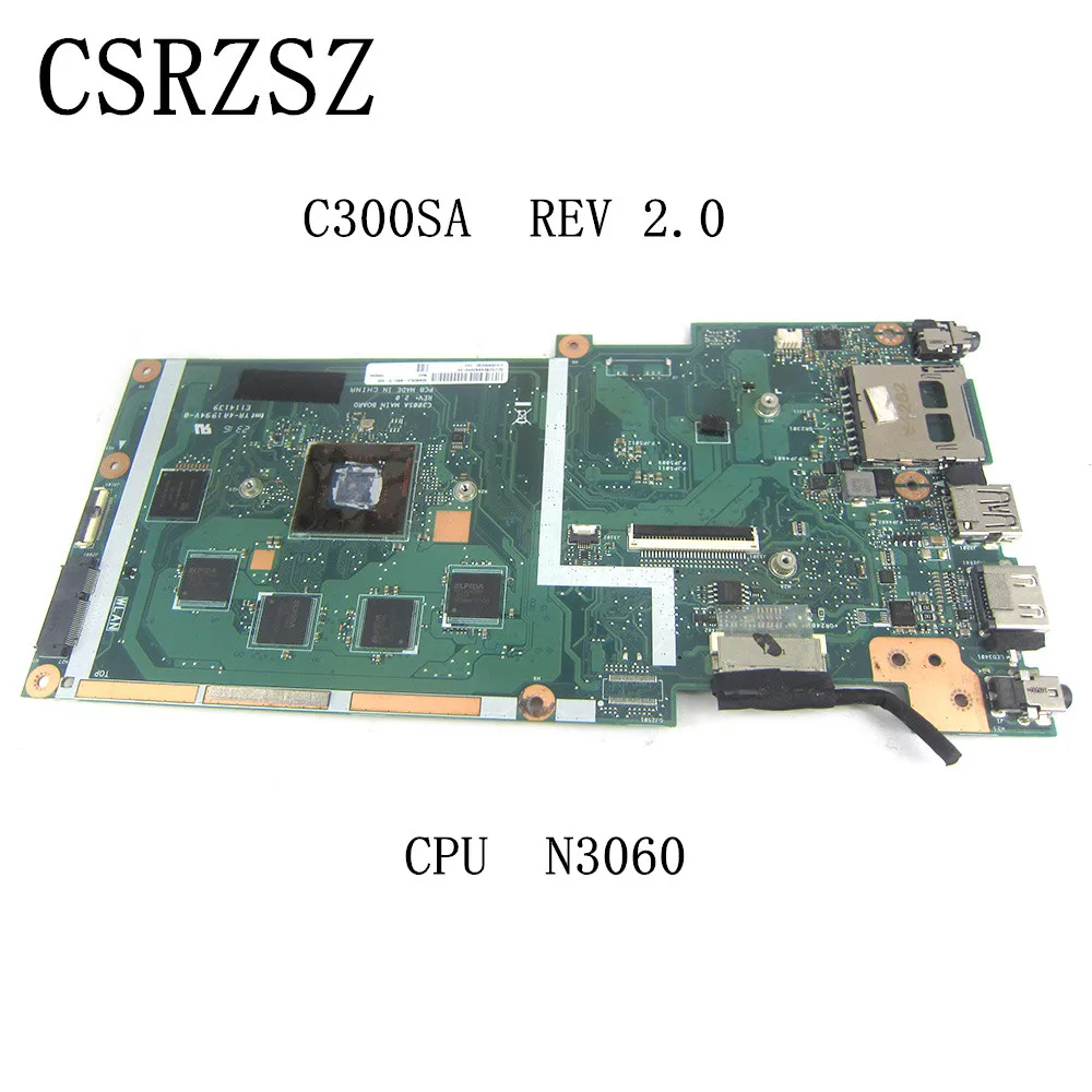 

For ASUS C300 C300SA Laptop motherboard REV 2.0 with N3060 CPU Gooking work