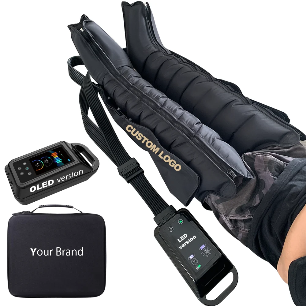 Leg Massager 8 Chambers 5 Massage Modes Boots air Compression Circulation Boots Rechargeable Recovery Boot