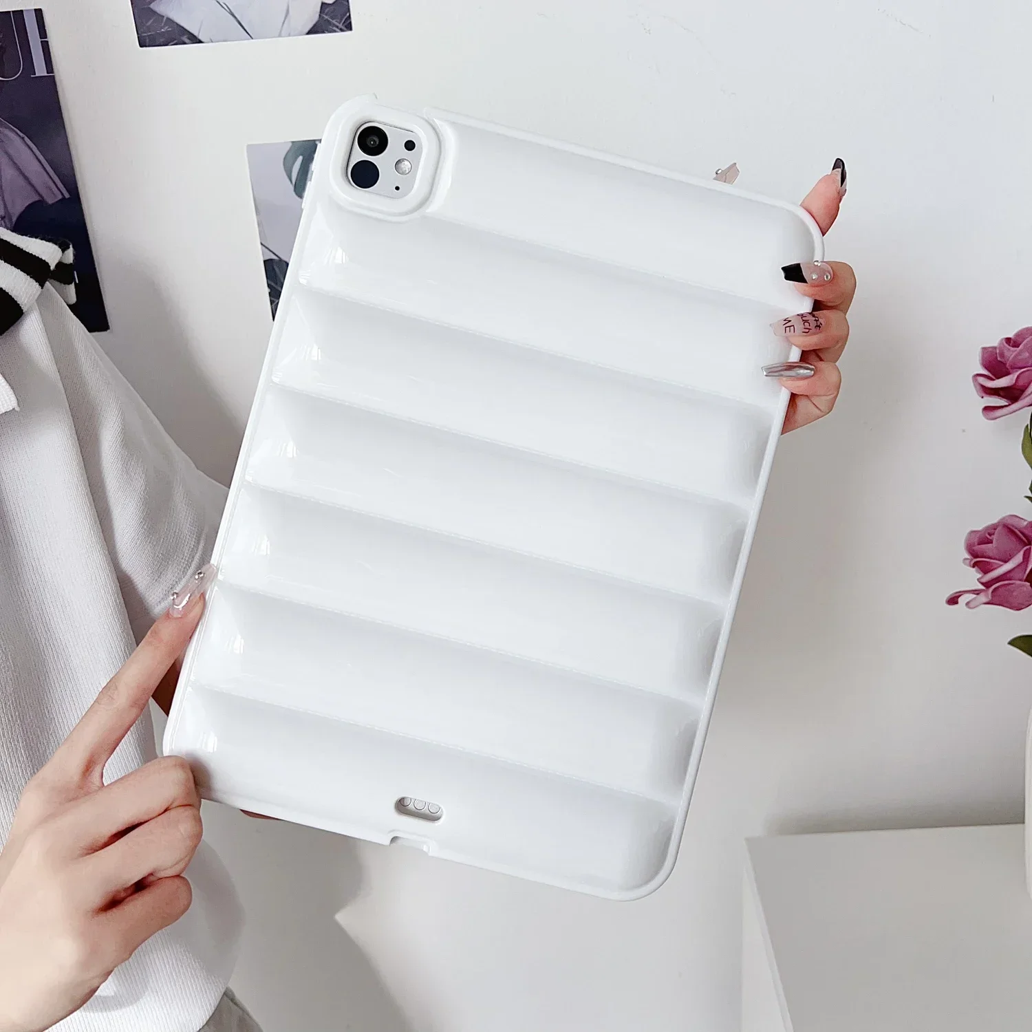 Candy Color Tablet Case Cover - Premium Multi-Size Fit