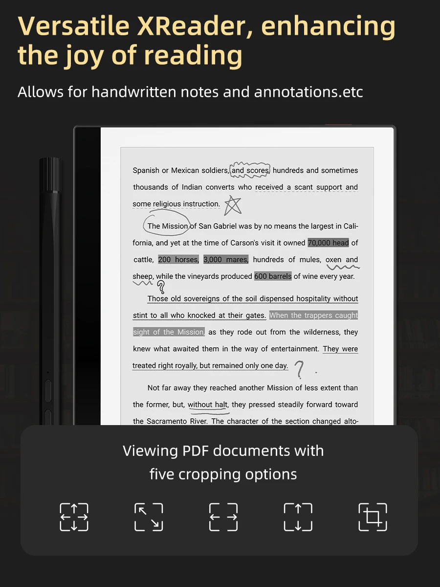 Bigme PocketNote in Use