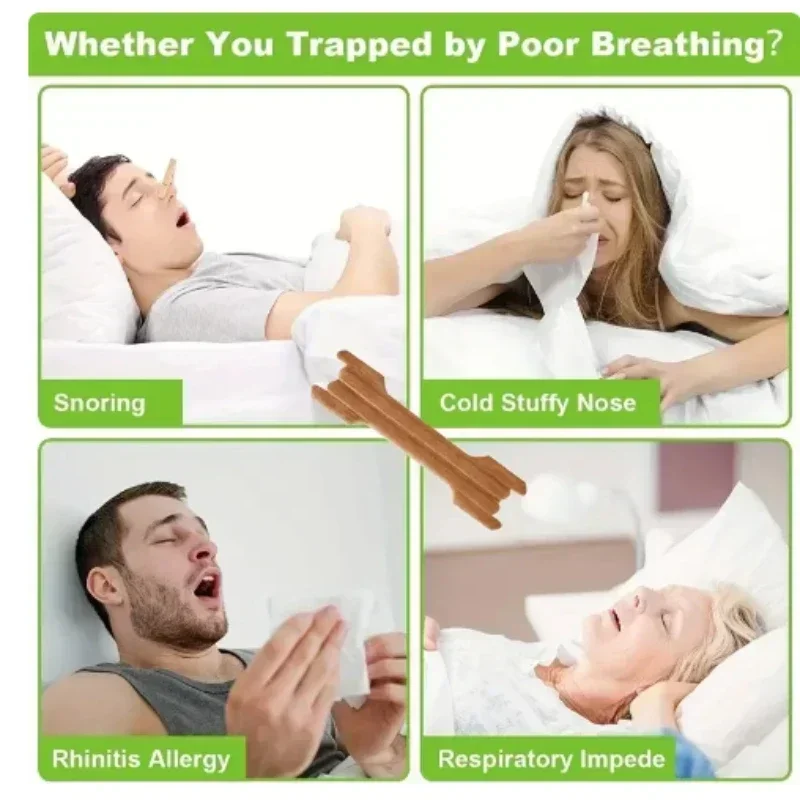 Anti Snoring Nasal Strips Relieve Nasal Congestion Sleep Aid