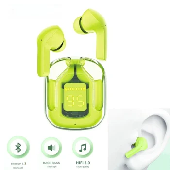Transparenter drahtloser Bluetooth-Ohrhörer-Stereo-Kopfhörer mit Geräusch unterdrückung und wasserdichtem Gaming — изображение 4