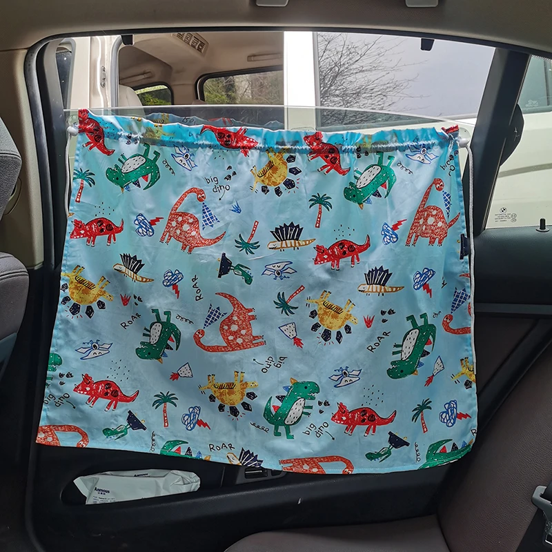 Universal Car Sun Shade Cover UV Protect Suction Cup Curtain Side Window