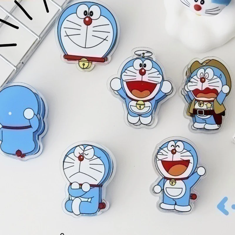 

Kawaii Sanrio Doraemon акриловый зажим двухсторонний зажим Pp зажим мультяшный изысканный модный милый подарок для девочек на день рождения для детей