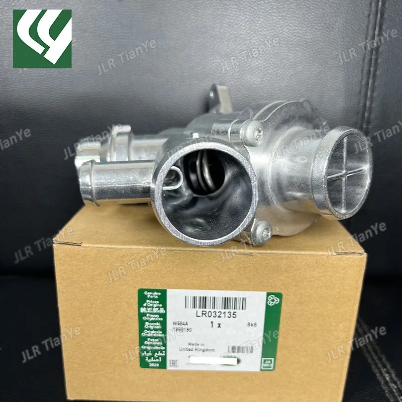 LR032135 LR035124 C2Z19929 AJ813073 AJ812976 3.0 V6 5.0 V8 aluminum thermostat housing for Discovery 4 Range Rover RR Sport XJ