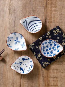 4 pc Japanese Ceramic Dipping Set 1