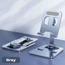 Sleek Adjustable Aluminum Alloy Tablet & Phone Stand (GRAY)