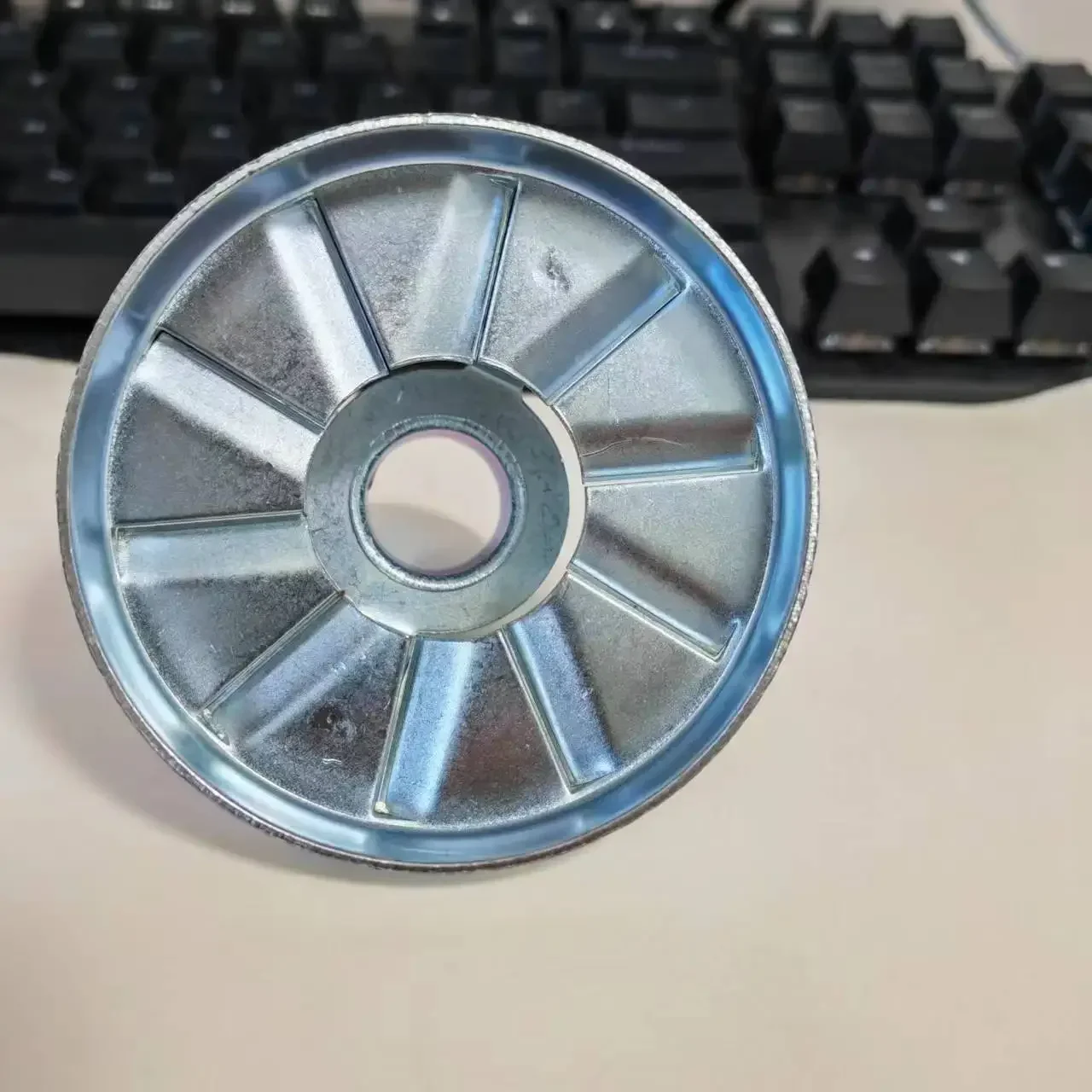 New 74mm Flame Holder For Oil Burner Single Hole Monomian Fire Air Swirler Flame Stabilizing ping