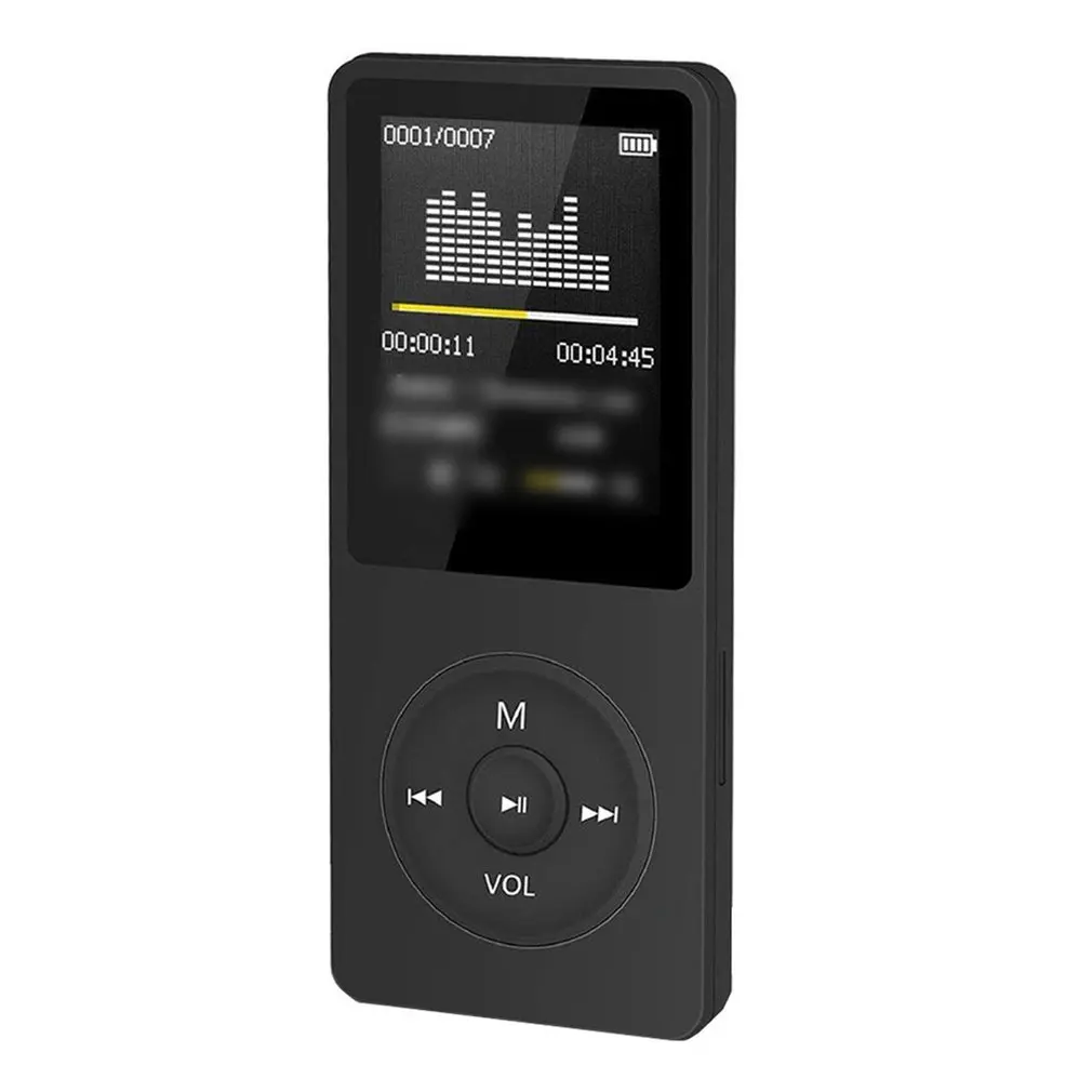 Portable MP3&MP4 Player LCD Screen FM Radio Video Hifi Player Movies E-books Music Players Built-in Microphone