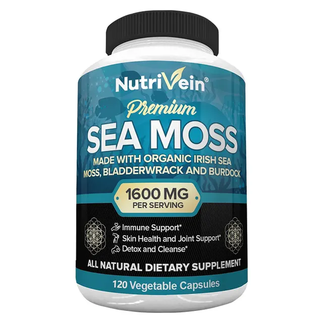 5951-4f0768.jpg Vegetarian Organic Sea Moss Supports Immune System, Joint Health Intestinal Cleansing Detoxification & Cleansing Skin Supplement