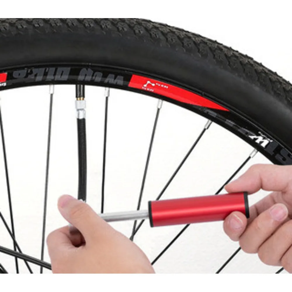 Bicicletta, Accessori per mountain bike, Piccolo gonfiatore in lega di alluminio, Mini pallone da basket portatile, Gonfiatore a bocca Meifa_voghion.com