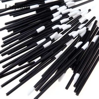 Lanjinglin 50/100 Pcs Disposable Lip Brush Lipstick Testers Wands Applicators for Makeup Lip Brushes Makeup Beauty Tool 5