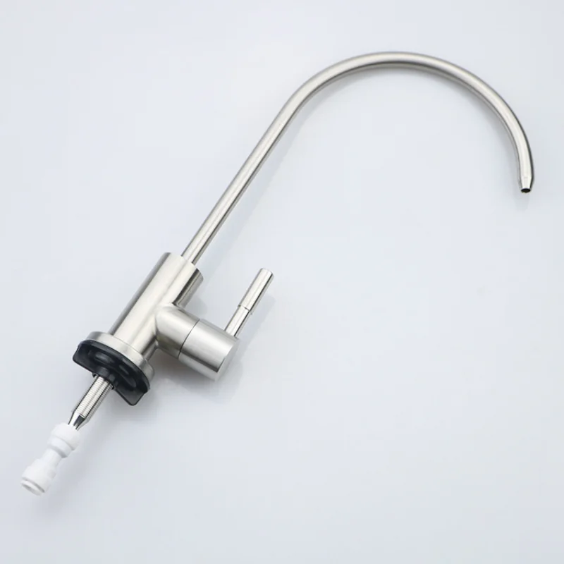 Straight Drinking Faucet Home Kitchen Water Purifier Accessories 304 Stainless Steel Pure Water Machine Faucet