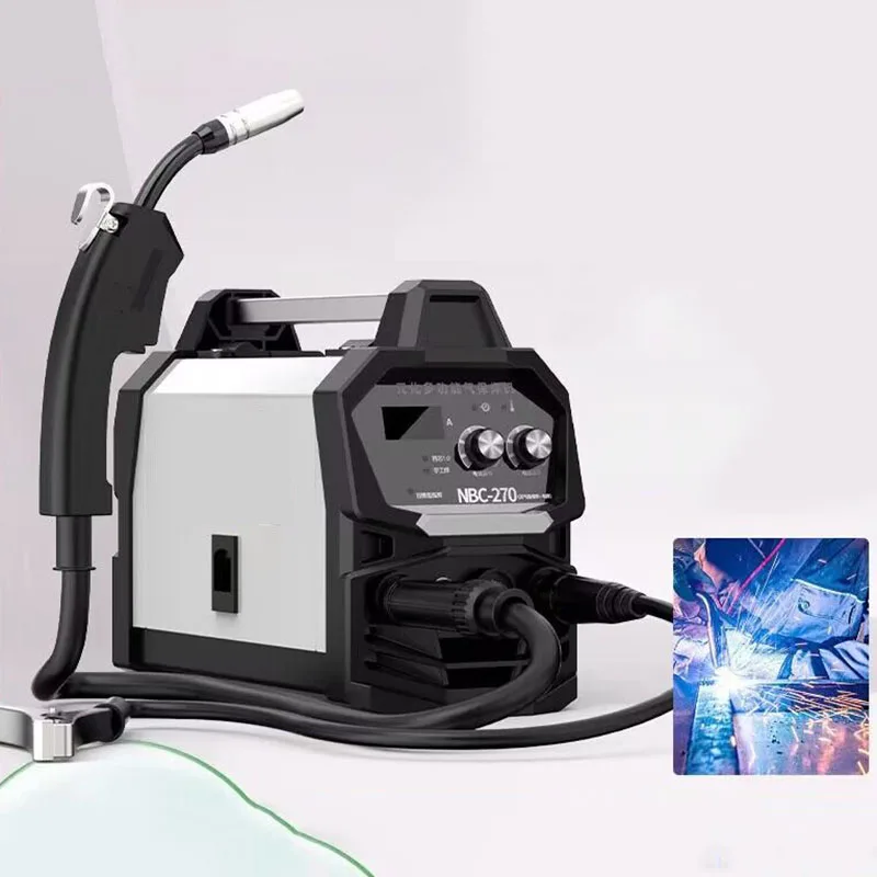 A Full Set of Gasless Welding Machine Second Protection Welding Machine 220V Large Body Portable High-Efficiency Welding Machine 2