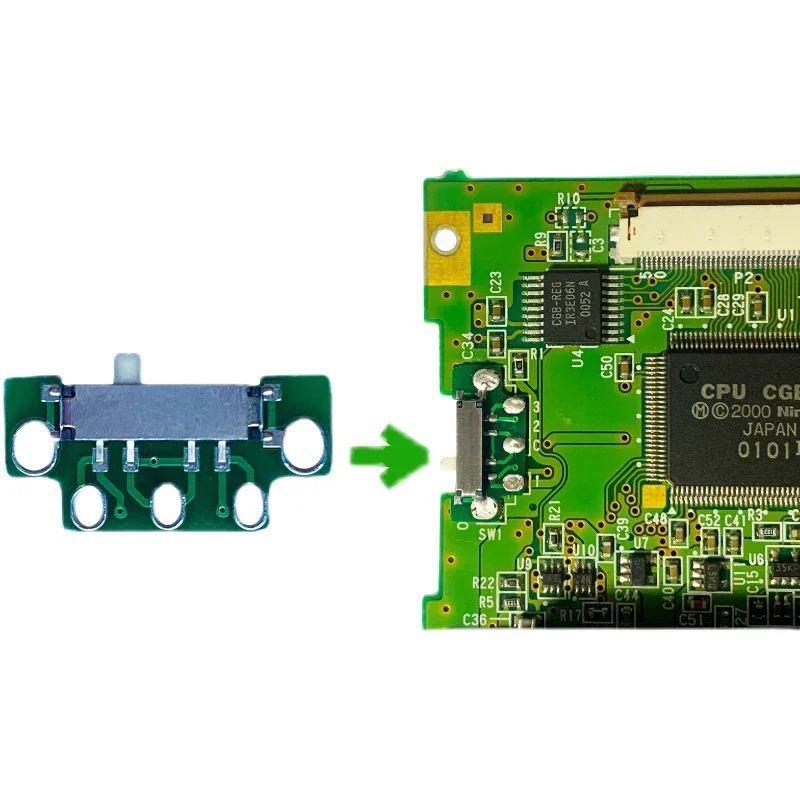 

Запасная оригинальная материнская плата для Game Boy, материнская плата для ремонта цветов, печатная плата, Модуль платы для телефона, экран подсветки