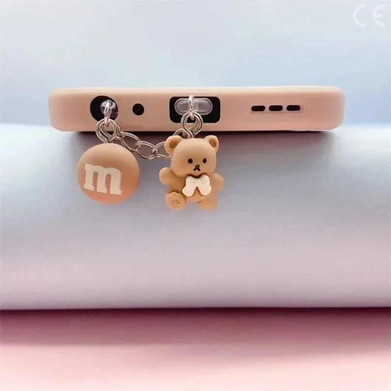 Adorable Bear Dust Plug Pendant