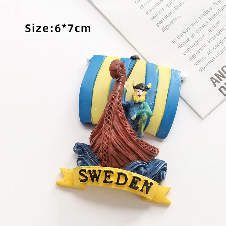 Houten koelkastmagneet Roemenië, Roemeens kostuum souvenir