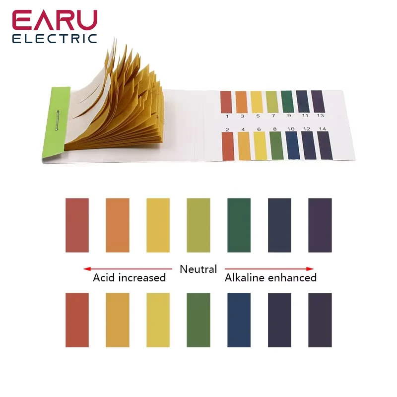 80 Strips/pack PH Test Strips Full PH Meter Controller 1-14st Indicator Litmus Tester Paper Water Soilsting Kit Factory