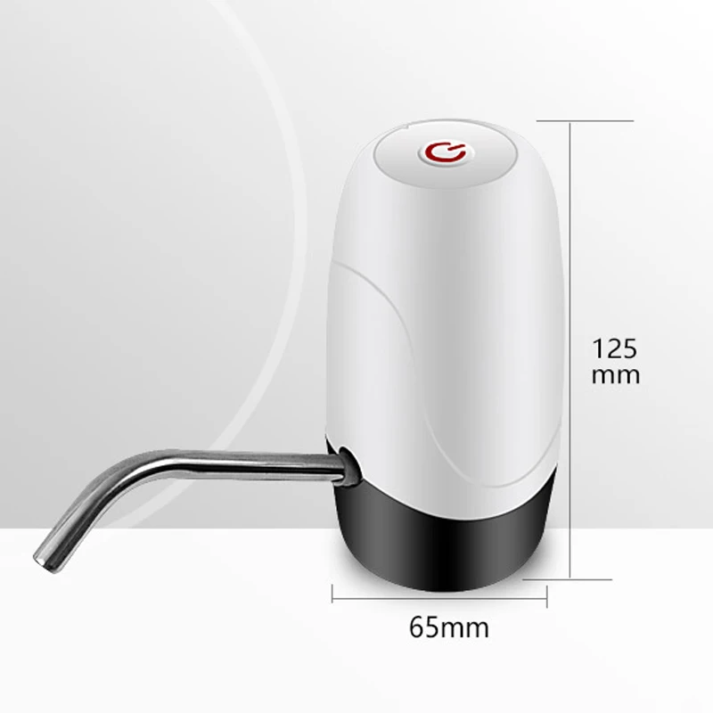Electric Portable Water Pump Dispenser Drinking Bottle Switch Silent Charging Touch Wireless Rechargeable Drinking Water Pump