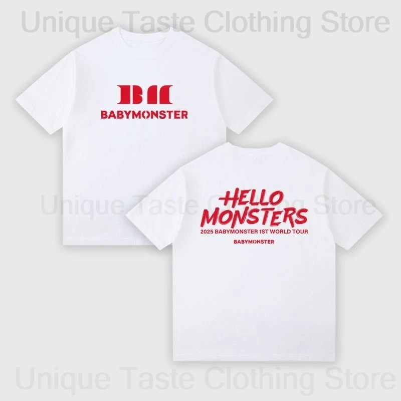 Babymonster HELLO MONSTERS T Shirt RORA RAMI ASA Same Crop Tops