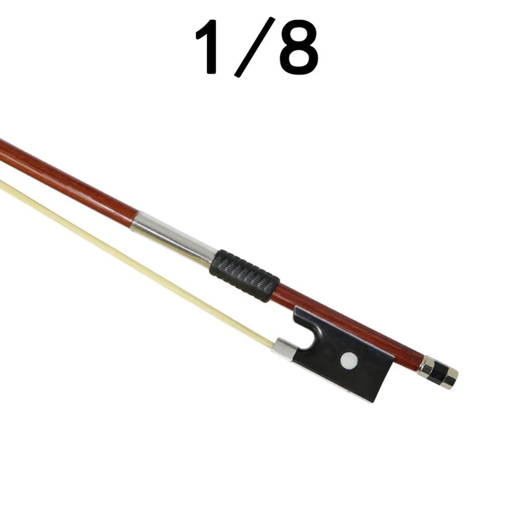 Violin Bow 1/4 1/8 1/10 Horsehair Beginner Practice Carbon Fiber for Violins Accessories Stringed Instruments Parts Smooth Play