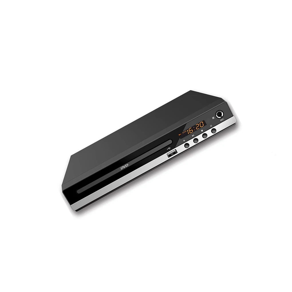 

Mini DVD Player TV Home High Definition VCD CD Disc Digital Video Media with Remote Control USB Multimedia System EU