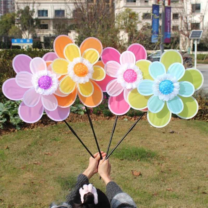 

Windmills Eye Catching Colorful Wind Spinners for Outdoor Enjoyment Decoration