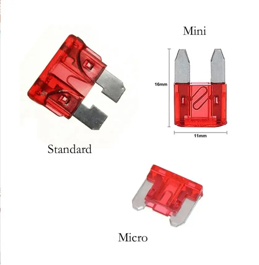 Car Fuse Holder Add-a-circuit TAP Adapter with 10A Micro Mini Standard ATM Blade Fuse 12V fuse box holder,fuse holder