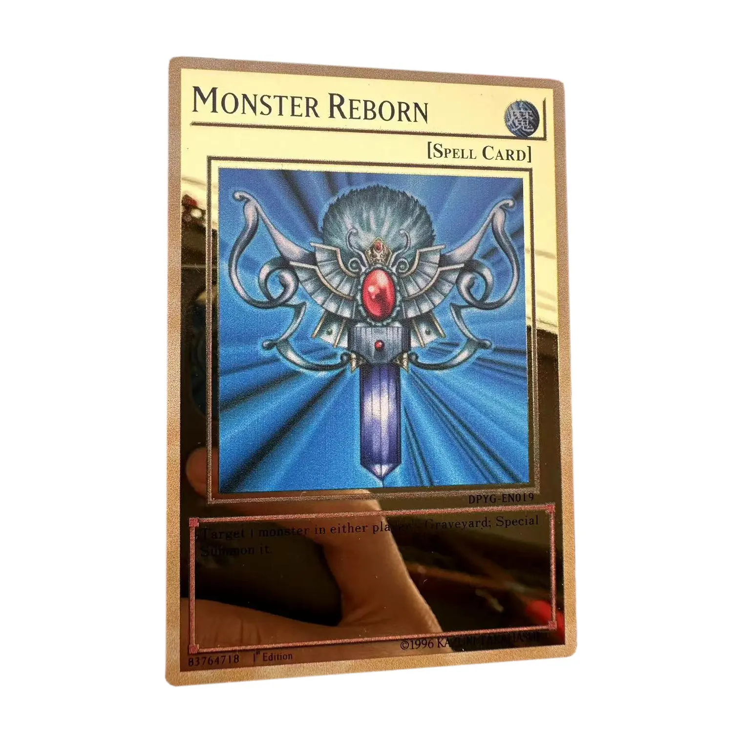 遊戯王ゴールデンメタルカード遊戯王合金コレクションカードブルー