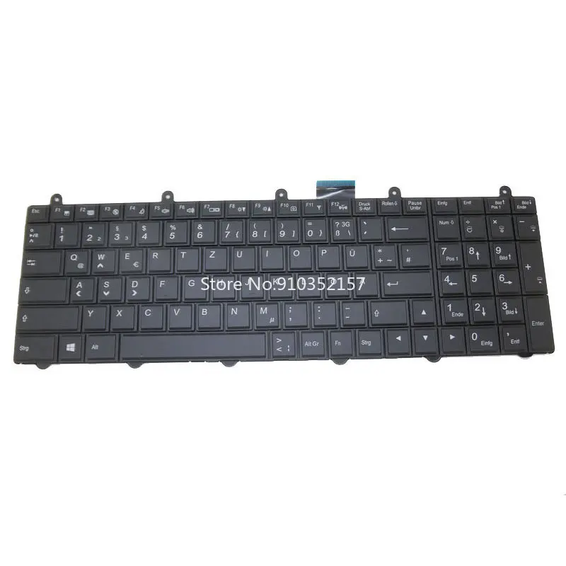 Teclado para Clevo br dm P157sm 680-p17s00103 V132150bk3 Bélgica be 690-p170240-3 V132150bk3 Alemão gr - Imagem 3