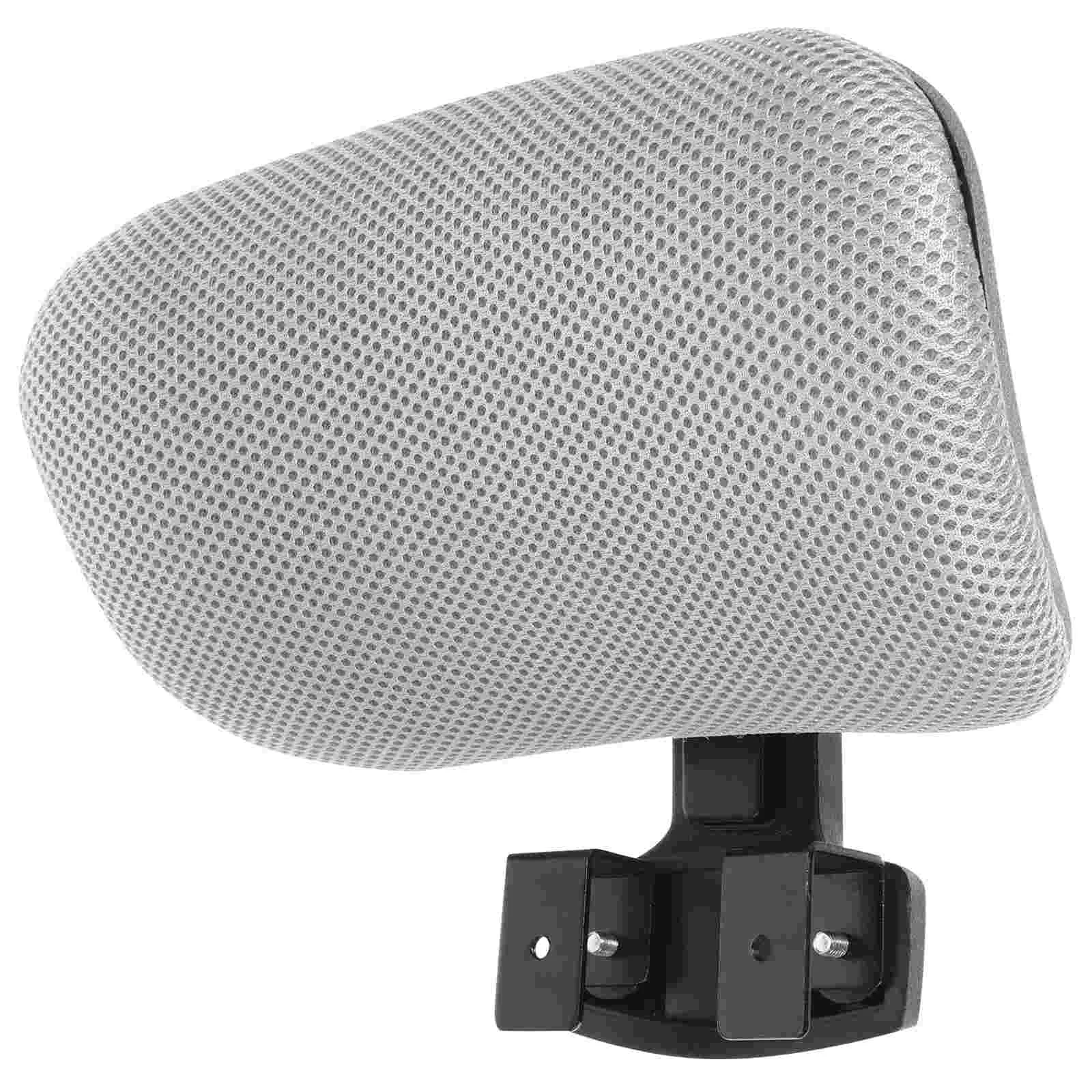 

Computer Chair Head Supply Black Desk Office Pad Cushion Comfortable Headrest Plastic Fabric Supple Retrofit Work Pillow