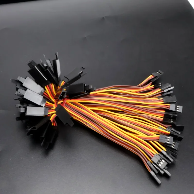 60-Core Servo Extension Cable Set - Male to Female (5 Pieces, Various Lengths)