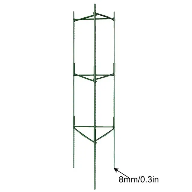 Paradicsom Ketrecek Edényekhez Támogató Trellis 3 Pack Heavy Plant Cage Ketrec Zöldségrácsos Összeszerelt Tét - Image 6