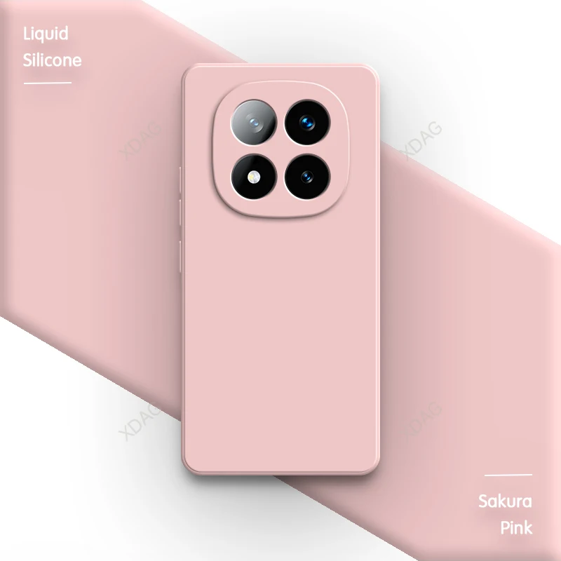Shockproof Liquid Silicone Soft Original Phone Case - Basic Back Cover Accessories